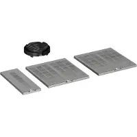 Siemens LZ11BKR11, Recycling-Set für Dunstabzugshaube, Schwarz, Grau, 4 Stück(e)