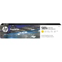 HP 981X Gelb Original PageWide Druckerpatrone mit hoher Reichweite, Hohe (XL-) Ausbeute, Gelb, Tinte auf Pigmentbasis, 114 ml, 1 Stück(e), 10000 Seiten