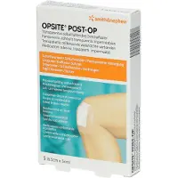 Durafiber Opsite Post-OP 5x6,5 cm Verband 5 St