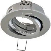 EVN Deckeneinbau rund schwenkbar chrom matt IP20 GX5.3 12V EinbauØ68