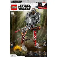 LEGO 75254 Star Wars AT-ST-Räuber, Set mit abfeuerbaren Shootern und 4 Minifiguren, TV-Serie The Mandalorian Kollektion