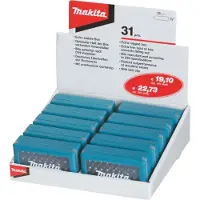 Makita P - 73368 Display 10x P - 73352 Bit - Box TORX 31tlg. Set