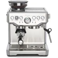 Sage BES875 The Barista Express Espresso Kaffeemaschine | silber