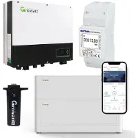 Growatt SPH3000TL BL-UP 3kW Hybrid Wechselrichter mit 5.12kWh Solarspeicher-Set