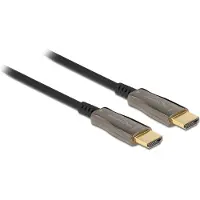 DeLOCK Aktives Optisches Kabel HDMI 8K 60 Hz 10 m, 10 m, HDMI Typ A (Standard), HDMI Typ A (Standard), 48 Gbit/s, Schwarz