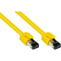 GOOD CONNECTIONS Alcasa 8080-030Y Netzwerkkabel 3 m Cat8.1 S/FTP (S-STP) Gelb (8080-030Y)