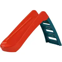 Palplay Rutsche faltbar 4ft rot/blau