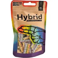Markenlos Hybrid Supreme Rainbow 6,4/55 Stück Zellulose-Kohlefilter