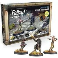 Modiphius Entertainment Fallout Survivors Boston Companions - Miniaturenspiel - ENG Edition