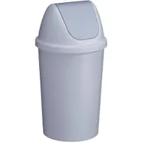 Sunware Schwingdeckeleimer Twinga 45 l, grau