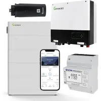 Growatt SPH4000TL3-BH-UP 4kW Hybrid Wechselrichter mit 10.2kWh Solarspeicher-Set