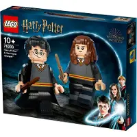 LEGO 76393 Harry Potter Harry Potter & Hermine Granger Figuren, Zimmer-Deko und Fanartikel