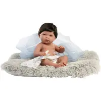 Llorens Babypuppe Nico 40 cm mit Kissen