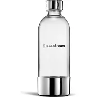 SodaStream 1041196410, Karbonisiererflasche, Silber, Transparent, Kunststoff, Edelstahl, 1000 ml, ENSO, GAIA, TERRA, ART, 1 Stück(e)