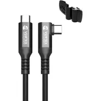 VORTEX VR VortexVR 3m USB-C Kabel für Meta Link | mit Halterung für Meta Quest 3 / 3S / 2