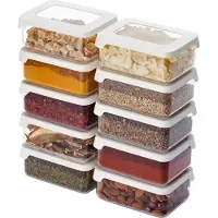 Orthex Biobasierter Kunststoff-Box 0,35L, stapelbar, BPA-frei, 12,5cm