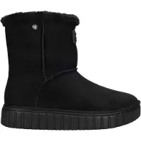 Rieker Damen Stiefelette Plateausohle Kurzstiefel Winterboot Y8884, Größe:37 EU, Farbe:Schwarz