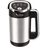 Moulinex Easy Soup LM841810, 1,2 l, Kesselstil, Schwarz, Silber, Berührung, Edelstahl, 1000 W