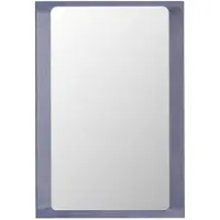 Muuto Arced Mirror 80x55 Light Lilac - , Violett, Glas