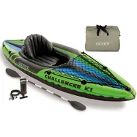Intex Kajak Aufblasbar Challenger K1 274x76x33 cm 68305NP