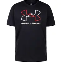Under Armour T-Shirt Ua Gl Foundation Update Ss 1382915-001 Schwarz Loose Fit
