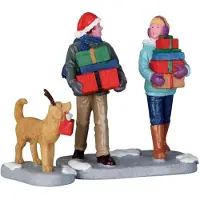 Lemax Weihnachtsfigur Christmas party set of 2 (multi)