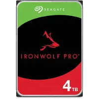 Seagate IronWolf Pro ST4000VNA06, 4 TB, 5400 RPM, 3.5", Serial ATA III
