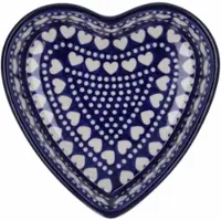 Bunzlau Castle Auflaufform Herz Blue Valentine (720 ml)