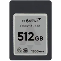 EXASCEND Cfexpress 4.0 Type A Essential Pro 512gb Speicherkarte