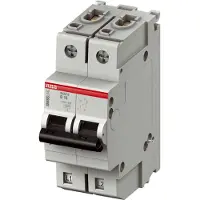 ABB S402E-B6 Sicherungsautomat B-Char., 6 A, 6 kA, 2P, steckbar 2CCS552001R0065