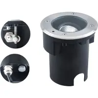 EVN Lichttechnik LED-Bodenleuchte IP67 4000K PC67107040