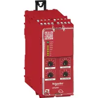 Schneider Electric XPSUAT33A3AP Sicherheitsrelais Harmony Universal, 10Fkt, 1Kr/2Ka, PLe/Kat4/SIL3, 3S+3Sv 0,1-900s 1Ö 1T, Diagnose, 48-240VAC/DC