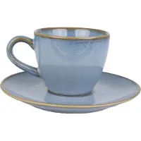 Bonna Sky Hygge - Espressotassen und Untertasse - 80 cc - Porcelain - 6er set