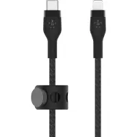 Belkin CAA011BT1MBK, 1 m, USB C, USB C/Lightning, Männlich, Männlich, Schwarz
