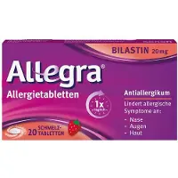 A. Nattermann & Cie GmbH Allegra Allergie-Schmelztabletten 20 St