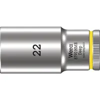 Wera 8790 HMB Deep Steckschlüsseleinsatz mit 3/8"-Antrieb, 22 x 64 mm