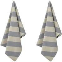 Humdakin Geschirrtuch Recycled Cotton Blue Candy (2er Set)