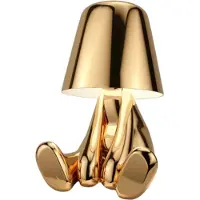 Luxus - Bins Brother Tischlampe - Gold - Mr Where