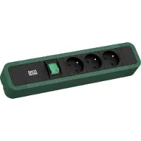 Bachmann Primo 2 3Xute 1Xschalter 2,0M Cee7/7 Ral6028