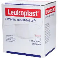 Leukoplast kompresa upijajuća mekana sterilna 15 x 25 cm 15 kom
