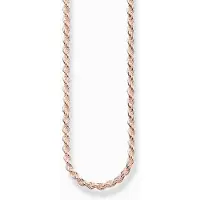 Thomas Sabo KE1348-415-12-L40 - Kordelkette - 40 cm - Silber vergoldet Roségold