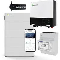 Growatt SPH6000TL3-BH-UP 6kW Hybrid Wechselrichter mit 10.2kWh Solarspeicher-Set
