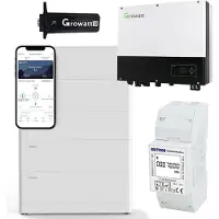 Growatt SPH4000TL 0% MwSt §12 III UstG BL-UP 4kW Hybrid Wechselrichter mit 12.8kWh Solarspeicher-Set