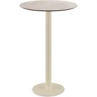 Essentials Urban Stehtisch Sand gestell + Moonstone HPL Ø70 cm