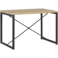 Beliani Essgruppe Set Tisch 2 Stühle 1 Sitzbank Braun und Schwarz 110 x 70 cm Esszimmer Wohnzimmer Modern Country Landhausstil
