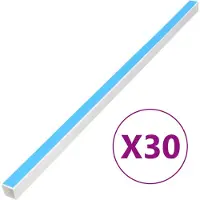 vidaXL Kabelkanäle Selbstklebend 25x16 mm 30 m PVC