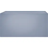 Beliani Regenschutz für Gartenmöbel Grau Stoff mit PVC Beschichtung 120 x 90 x 65 cm Reißverschluss Rechteckig Outdoor Terrasse Ausstattung Zubehör