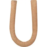 Beliani Dekokissen GLADIOLUS in Braun - (W) 172 x (H) 14 x (L) 14 cm | Gr.: onesize