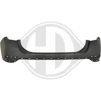 Diederichs Stoßfänger 1265155 hinten für BMW