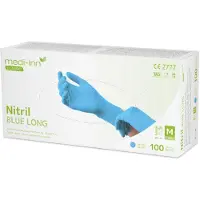 Medi-Inn Nitril blue long Einmalhandschuhe 10x100 St Verband